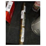 Bronze cored 13" inch pipe.