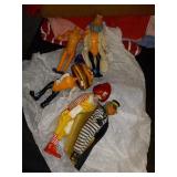 McDonalds 5 Characters W.th Cloths (1 W/o Head)