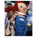 Raggedy Ann and andy.