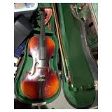 Violin and bow.
