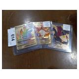 Pokémon gold replica cards.  High bidder pays 3x