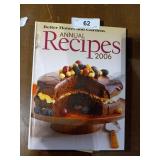 Better Homes and Gardens annual recipes 2006 hard