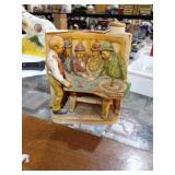 1975 Haas Brothers whiskey flask ?tonopah?