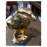 Ezra Brooks 24k US eagle decanter