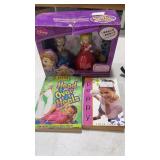 2 Girls Books & Sophia Princess Figures