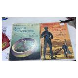 2 Adventure in Space Books- Binders Coming Apart