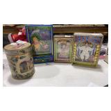4 Music boxes Lambertz Music Box Cookie tin