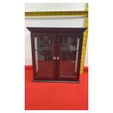 Small Curio Cabinet w/ Frosted glass
