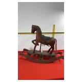 Handcrafted Wooden Rocking Horse