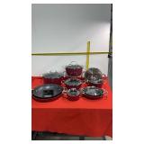 New in Box Curtis Stone16 piece Nesting Cookware