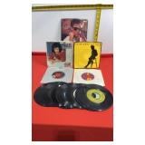 13 Vintage 45 records (Grateful Dead, Whitney