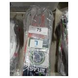 Atlas gardening gloves,  size large,  high bidder