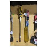 2 Large Flat Screw Drivers-1 Craftsman & PM Driver