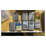 Bag of Lighters  & 1 Crystal Lighter