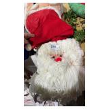 Santa Face Wall Hanging - Hand Made
