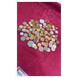 Bag of Foreign Coins