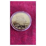 24k Gold Plated 2020 Trump Token
