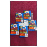 1990 Fleer Baseball 5 Sealed Vintage Packs