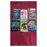 6 Sealed Packs Cards & Other Premiums