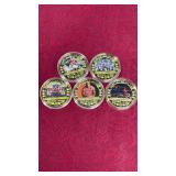 Michael Jordan 5 Token Lot