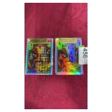 2 -1990 Marvel Comics Vending Stickers- Mr Marvel