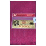 Gold Dipped Banknote $1000 Silver Certificate