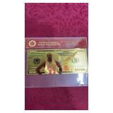 Gold Dipped Banknote - 100 Bulls #23