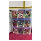 Binder of Assorted Score Football Cards, 49ers,