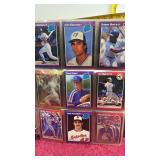 Binder of assorted Donruss Baseball Trading Cards