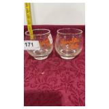 Round Harolds club cocktail glasses