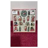 Misc wooden Christmas ornaments