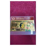 Gold Dipped Banknote - 100000 Yen Sailor Moon