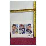 199 Uncut Card Sheet Baseball Cards