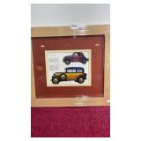Framed Automobile Printed Copy