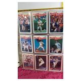 Binder of assorted Baseball Collector Cards