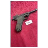 Black Plastic play gun