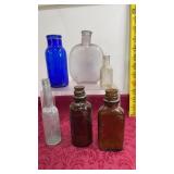 Assorted Vintage Bottles
