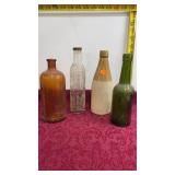 Assorted Vintage Bottles