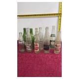 Assorted Vintage Glass Bottles
