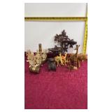 Assorted Wooden Items and Decor