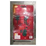 3 New Holiday 4 pc Outdoor Light &