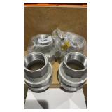 4     2" ID x 3 NPT Alum Camlol Reducer