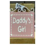 3 Boxes Sign - "Daddy