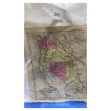 McNally Map #17  Pacific NW & SW