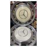2 Mercedes Hub Caps 1906