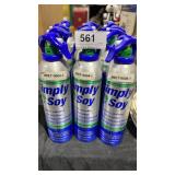12 Cans Simply Soy - Superior Lubrication