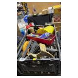 Bin of Prep Painters Supplies +