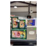 Assorted Christmas ornaments