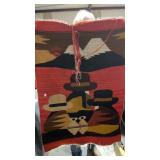 Southwestern Style Woven Tapestry