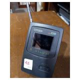 Citizen St 555 portable tv & Handheld recorder.
